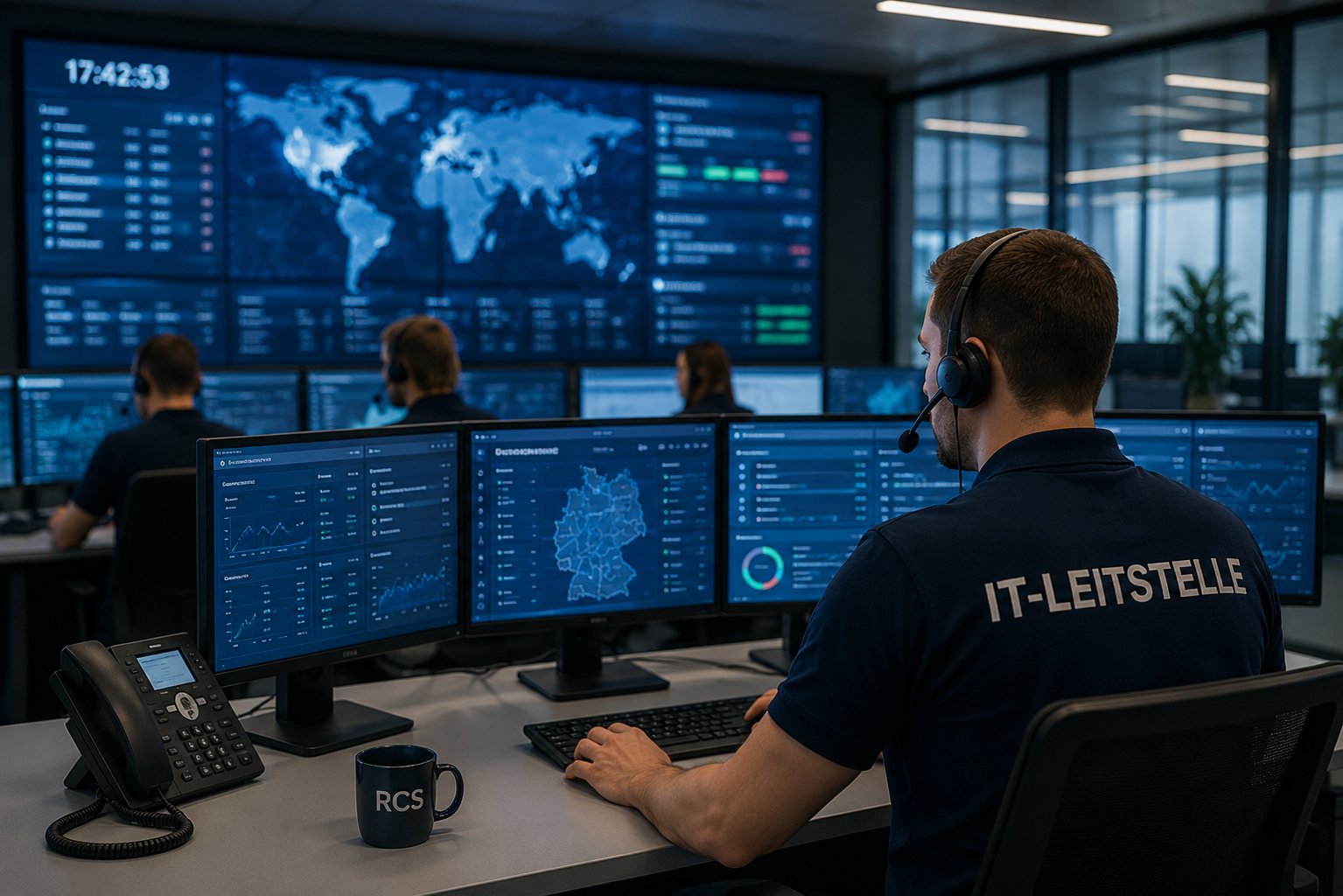 IT-Leitstelle: schnelle Reaktion bei Störungen