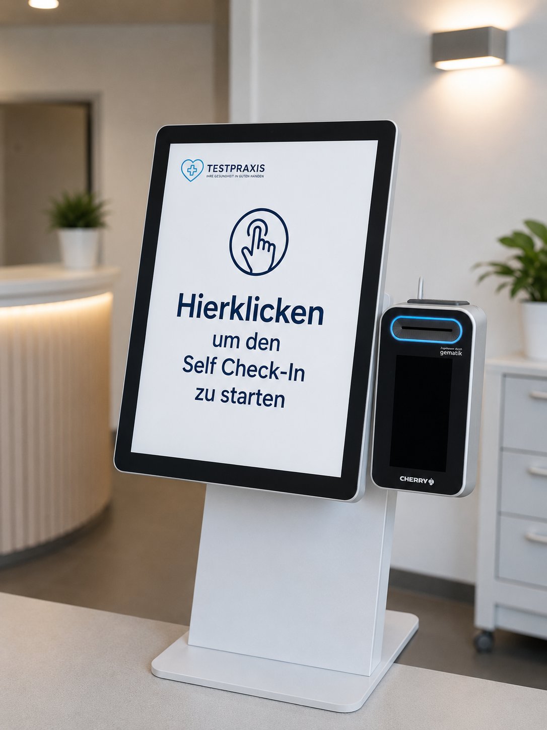KI-Self Check-In Terminal – RCS-IT Systemhaus