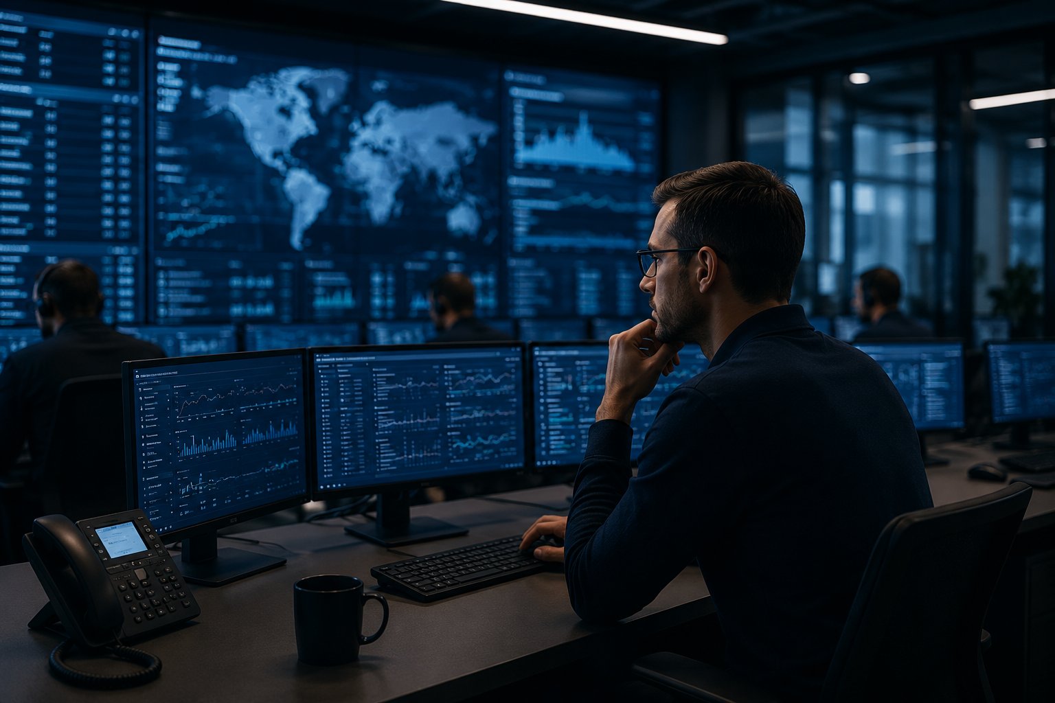 Lage erfassen — Analyse und Monitoring